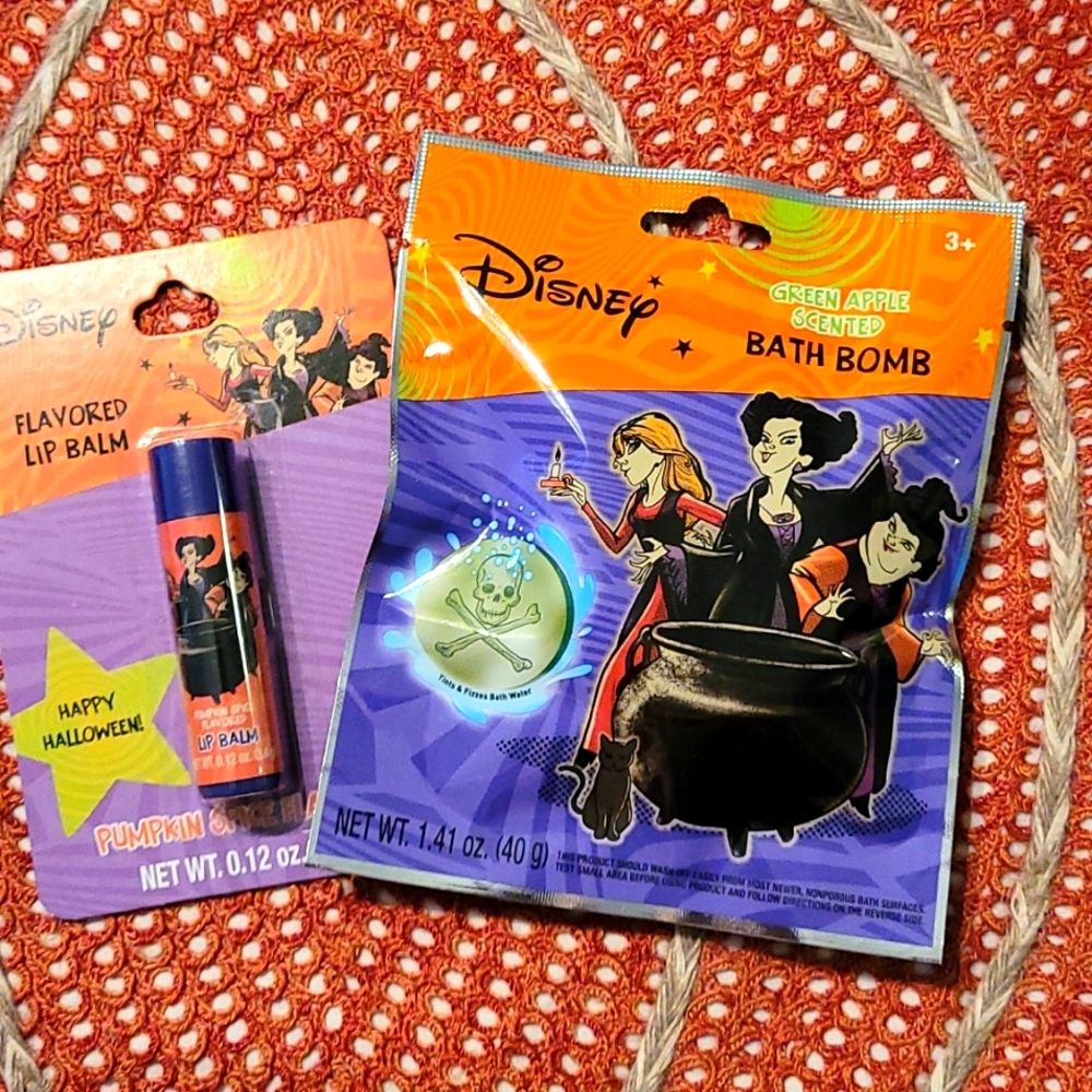 HOCUS POCUS LIP BALM AND BATH BOMB